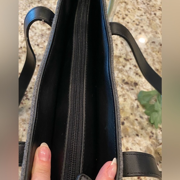 🌟 Kate Spade Tweed Tote bag briefcase - Picture 11 of 16